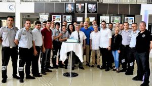 ÖZEL GÜVENLİKÇİLER PASTA KESTİ