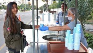 ÜNİVERSİTELİNİN ÇORBASI BÜYÜKŞEHİR'DEN