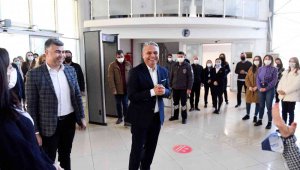 BAŞKAN UYSAL, COVİD-19 KARANTİNASININ ARDINDAN GÖREVİNE DÖNDÜ